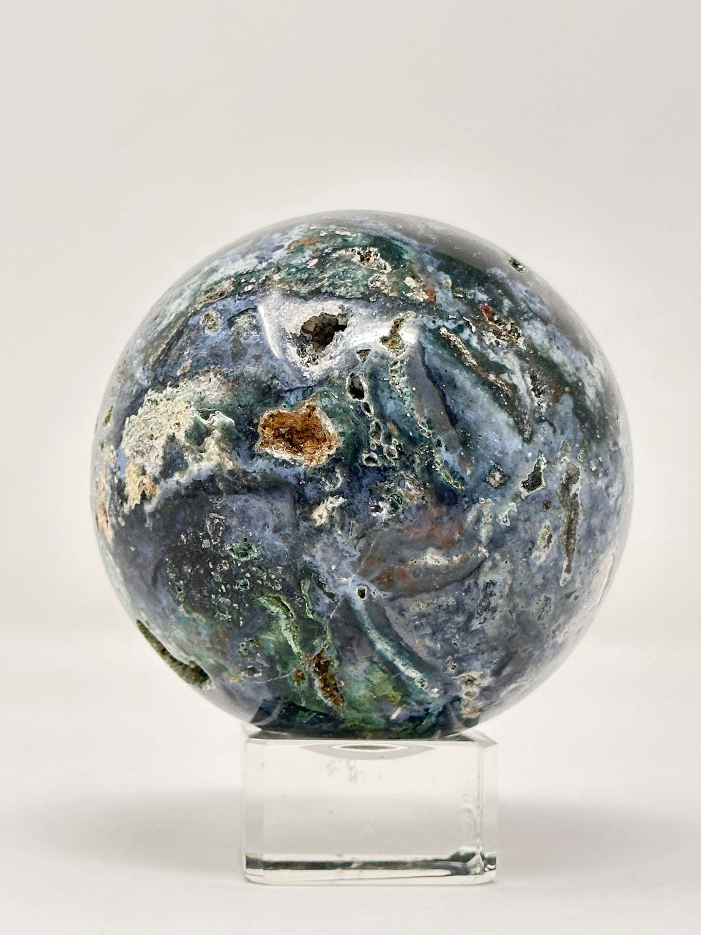 Ocean Jasper Sphere