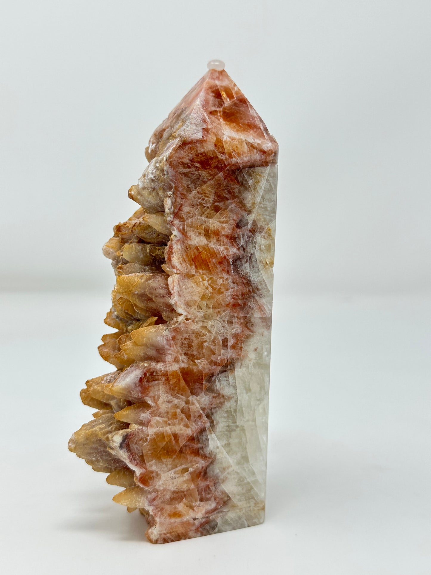 Red Calcite Tower