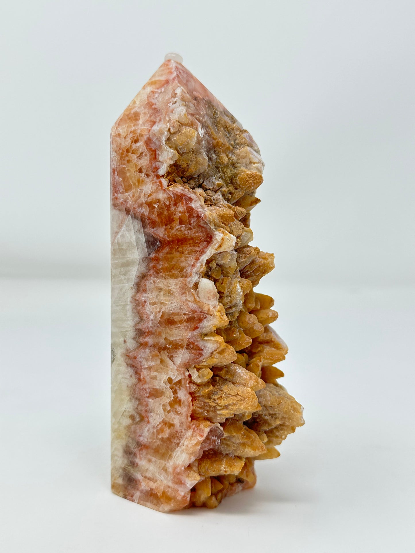 Red Calcite Tower