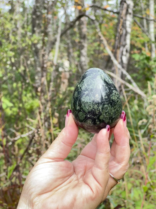 Kambaba Jasper Egg