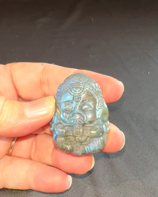 Labradorite Baby Elephant King